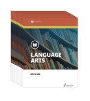 Lifepac Language Arts, Grade 6, Workbook Set