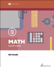 Lifepac Math, Grade 4, Teacher's Guide