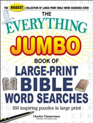 The Everything Jumbo Book of Large-Print Bible Word Searches