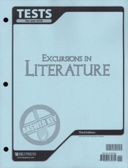 BJU Press Excursions in Literature Tests Answer Key Grade 8, 3rd Edition