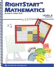 Rightstart Mathematics Level B Worksheets, 1st Edition