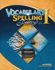 Abeka Vocabulary, Spelling, Poetry I Gr 7