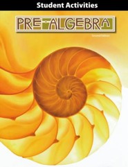 BJU Press Pre-Algebra Grade 8 Student Activity Manual, Second Edition