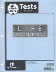 BJU Press Life Science Grade 7 Test Key, 4th Edition