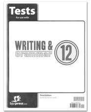 BJU Press Writing & Grammar Tests, Grade 12, 3rd Edition