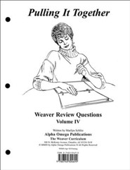 Pulling It Together, Weaver Review Questions Volume IV
