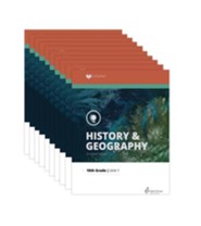 Lifepac History & Geography Workbook Set, Grade 10