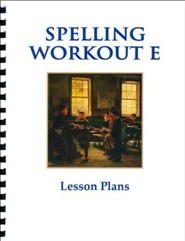 Spelling Workout E Lesson Plans