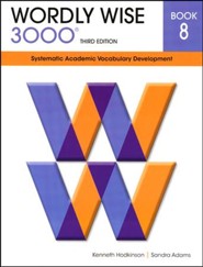 Wordly Wise 3000 Student Book 8, 3rd Edition (Homeschool  Edition)