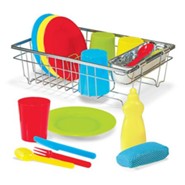 Let's Play House, Wash and Dry Dish Playset