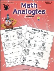 Math Analogies Level 4, Grades 8-9