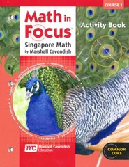 Math In Focus Course 1 Grade 6 Blackline Activities Book