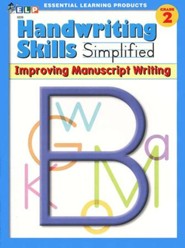 Handwriting Skills Simplified Level B: Improving Manuscript Writing