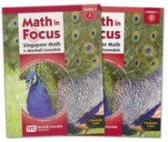 Math in Focus Grade 6 Course 1 Student Book Bundle A and B Set