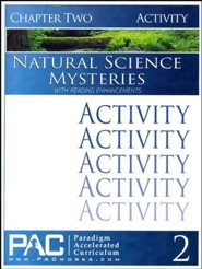 Natural Science Mysteries Activities Booklet, Chapter 2
