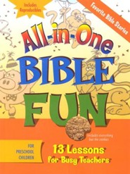 All-in-One Bible Fun: Favorite Bible Stories, Preschool Edition