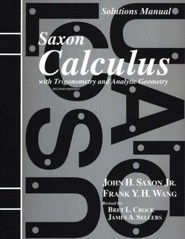 Saxon Calculus