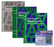 Saxon Math Advanced Math, 2nd Edition Home Study Kit & Teaching Tape Technology DVD Set Bundle