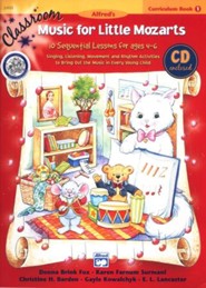 Music for Little Mozarts Classroom Curriculum Book 1  & Audio CD