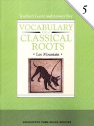 Vocabulary from Classical Roots Gr. 5 Teacher's Guide  (Homeschool Edition)