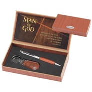 Man of God Pen and Keyring Set