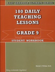 Easy Grammar Ultimate Series: 180 Daily Teaching Lessons, Grade 9 Student Workbook