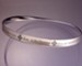 The Lord's Prayer, Gaelic, Sterling Silver Mobius Bracelet