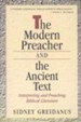 Modern Preacher and the Ancient Text