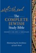 The Complete Jewish Study Bible, Flexisoft, Dark Blue, Thumb  Indexed