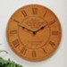 Personalized Clock: As for Me and My House