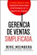 Gerencia de Ventas. Simplificada  (Sales Management. Simplified)