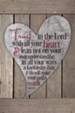 Trust In the Lord With All Your Heart Plaque