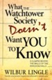 What the Watchtower Society Doesn't Want You to Know: A Glimpse Behind the Walls of the Kingdom Halls