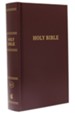 KJV Pew Bible, Hardcover, Burgundy