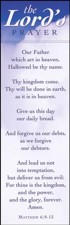 Lord's Prayer (Matthew 6:9-13) Bookmarks, 25