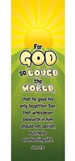 For God So Loved the World (John 3:16) Bookmarks, 25