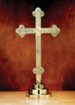 Budded Cross Filigree Altar Cross