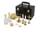 Deluxe Clergy Mass Kit, Polished Brass