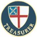 Treasurer Pin, Episcopal