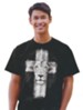 Lion Cross Shirt, Black, X-Large