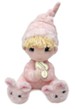 Precious Moments: Peluche de Ni&ntilde;a Orando, Rosado  (Prayer Plush Girl, Pink)