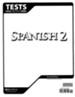 BJU Press Spanish 2 Tests (Second Edition)