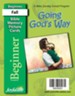 Going God's Way Beginner (ages 4 & 5) Mini Bible Memory Picture Cards