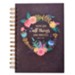 With God All Things Are Possible Spiral-bound Journal