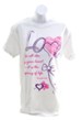 Love Above All Else Shirt, White, Medium