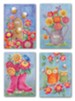 Birds and Bouquets, Thinking Of You Cards, Box of 12