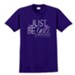 Just Be You Shirt, Purple, XX-Large