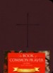1979 Book of Common Prayer Personal Gift Edition wine Imitation Leather - Imperfectly Imprinted Bibles