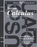 Saxon Calculus Test Forms, 2nd Edition