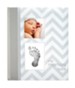 Chevron Baby Book, Gray